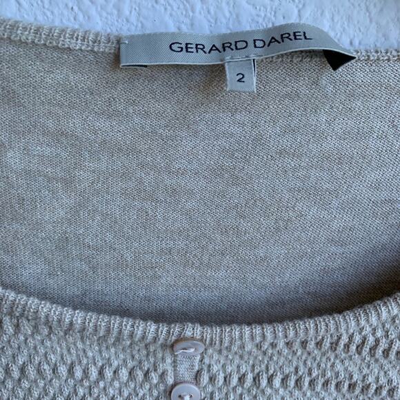 Gerard Darel Tan Knit Tunic 2 - Picture 3 of 5